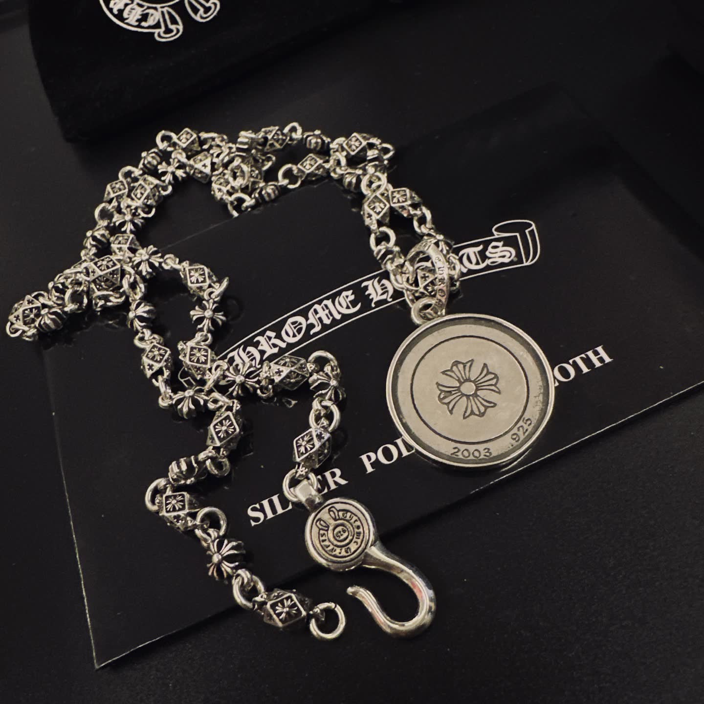 Chrome Hearts Silver Chain with Pendant